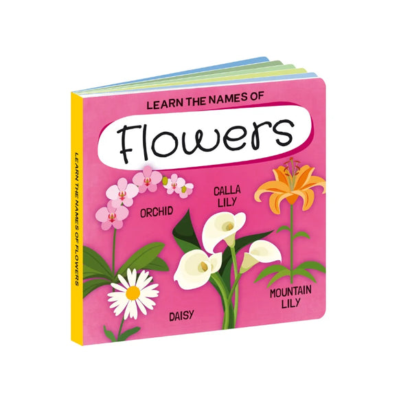 3D Puzzle and Book Set - Learn Shapes Flowers, 40 pcs - Sassi