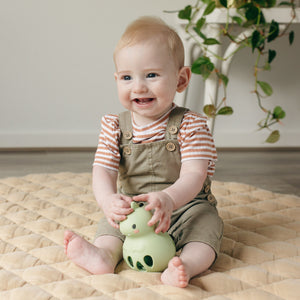 Silicone Rattle - Dino - Tiger Tribe