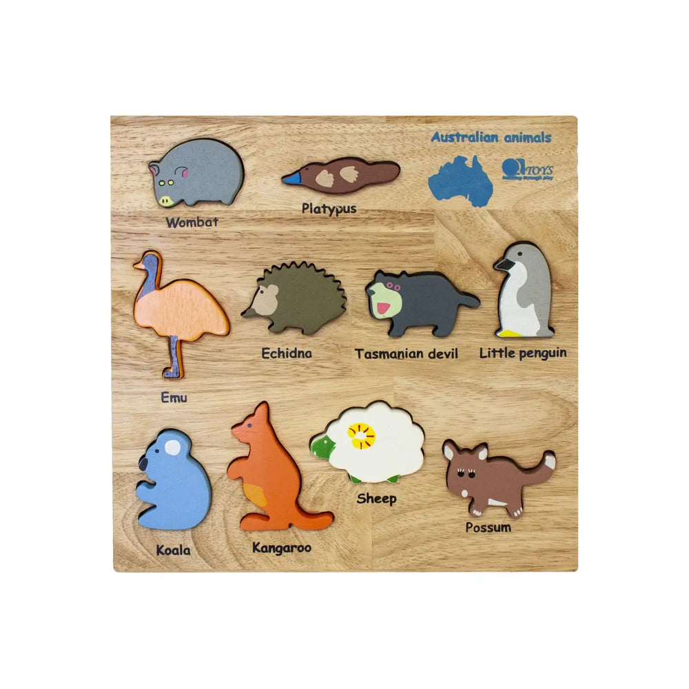 Australian Animal Puzzle - Q Toys
