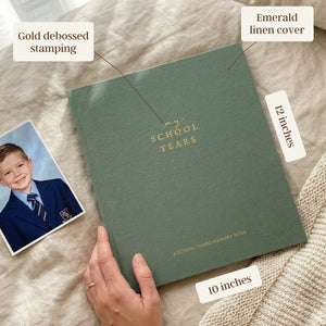 Evergreen - School Memory Book (Emerald) - Peachly