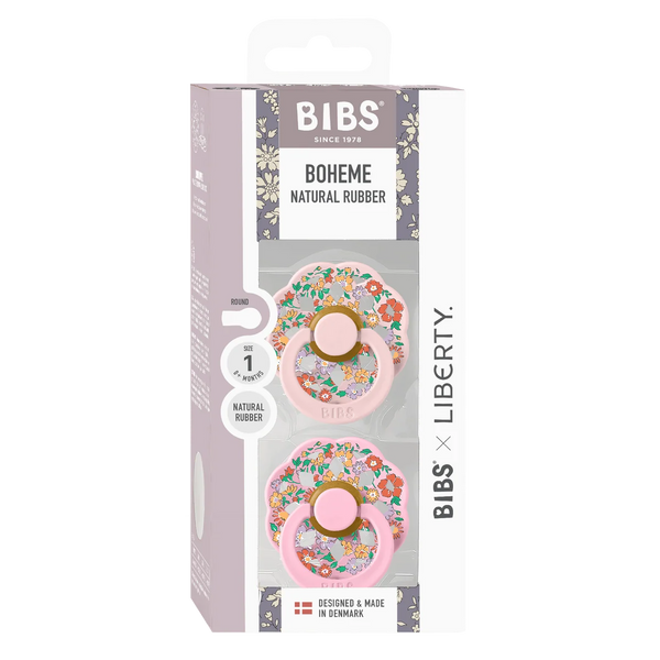 BIBS X LIBERTY Colour Dummies - Oscar Meadow/Blossom Mix - BIBS Denmark