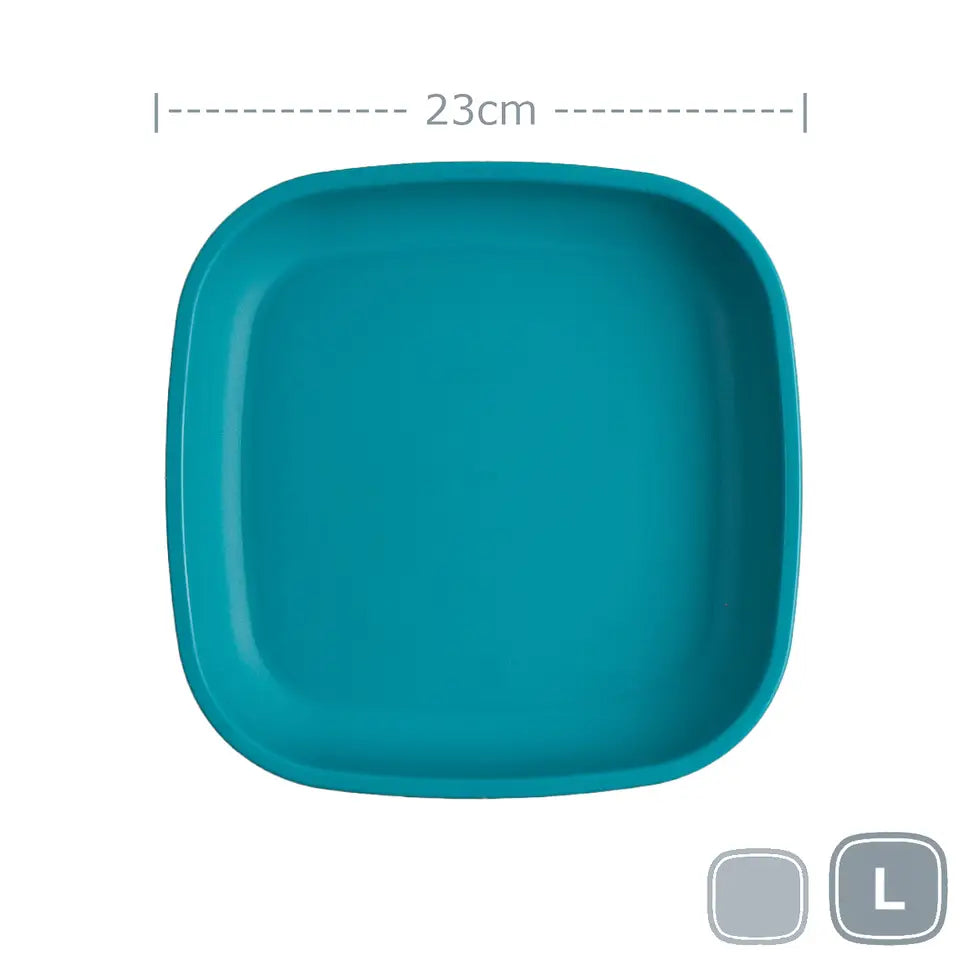 Large Flat Plate - Teal - RePlay