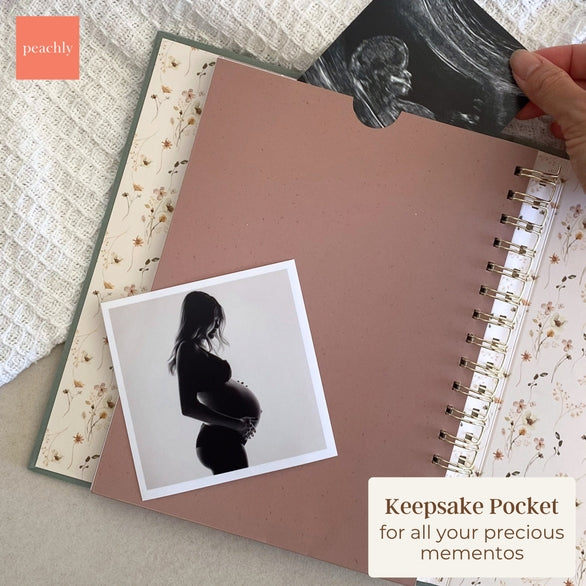 Pregnancy Journal (Terracotta) - Peachly