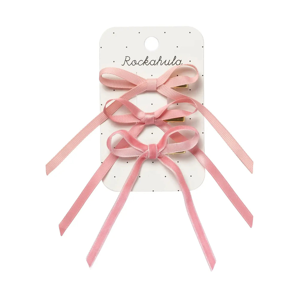 Very Cutesy Long Bow Clips - Rockahula Kids