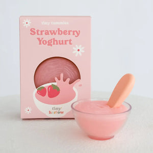 Tiny Tummies Strawberry Yogurt Bowl - Tiny Harlow