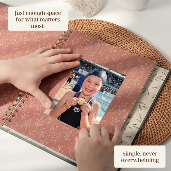 Evergreen - School Memory Book (Emerald) - Peachly