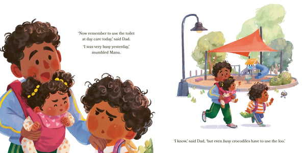 Crocodiles Do Not Like the Toilet - Kids Book