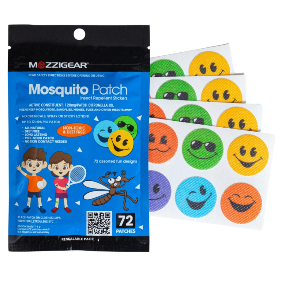 Mosquito Patch Sticker Insect Repellent 72's Pack - Mozzigear