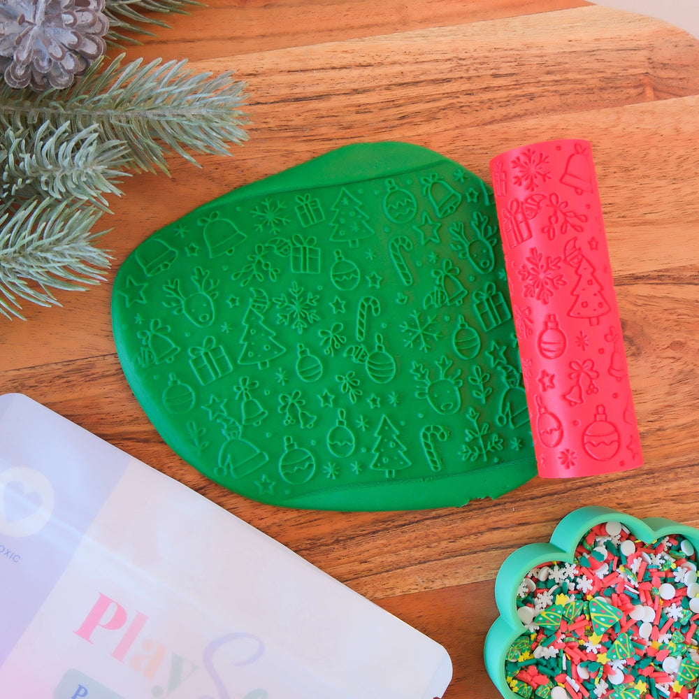 Eco Textured Roller | Hide & Seek Elf - Play Sense