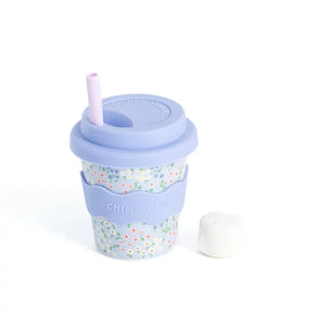 Blue Floral Chino Cup 4 oz - Chino Club