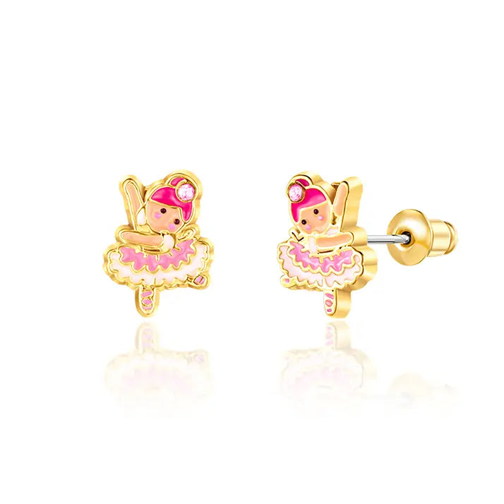 Tiny Dancer Cutie Stud Earrings - Girl Nation