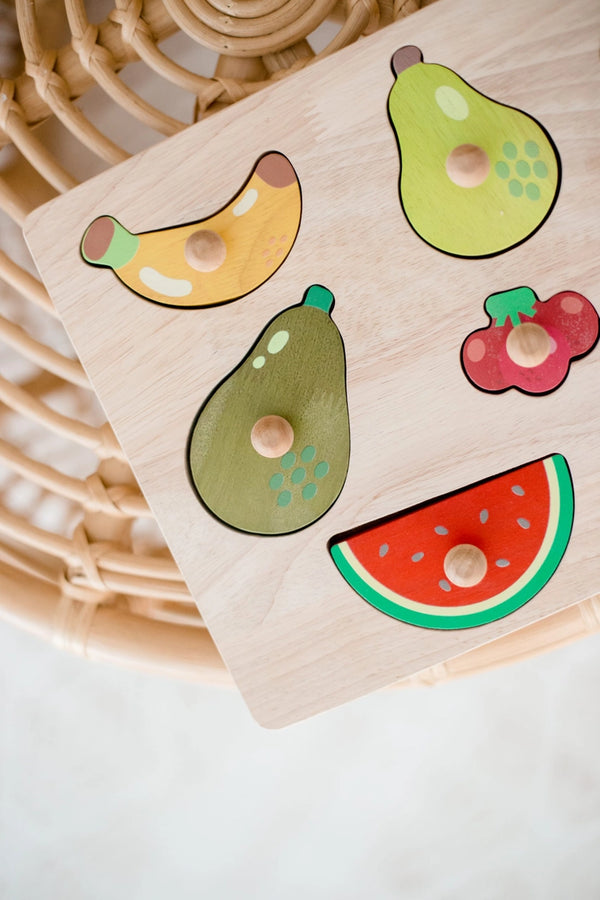 Fruit Knob Puzzle - Q Toys