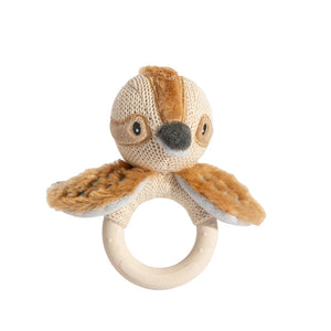 Ring Rattle - Kookaburra - Living Textiles