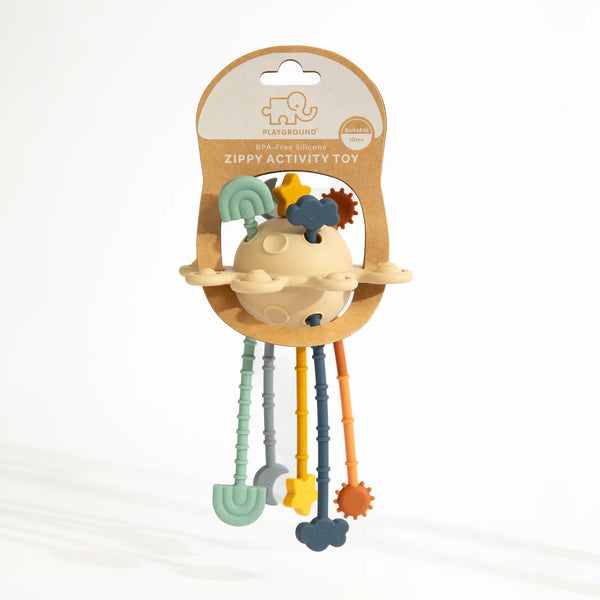 Pull String Interactive Toy - Dusty - Living Textiles