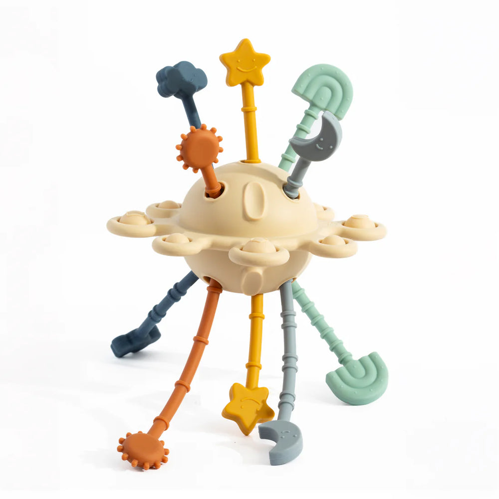 Pull String Interactive Toy - Dusty - Living Textiles