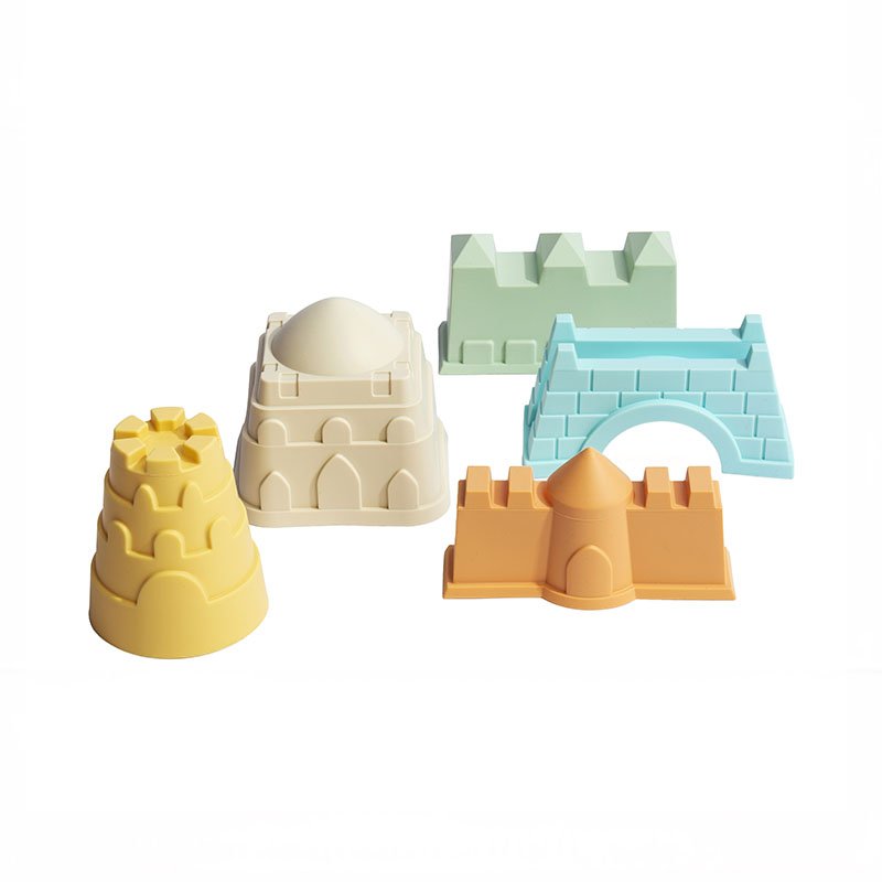 Silicone Sand Castle Moulds - Multi	 - Living Textiles