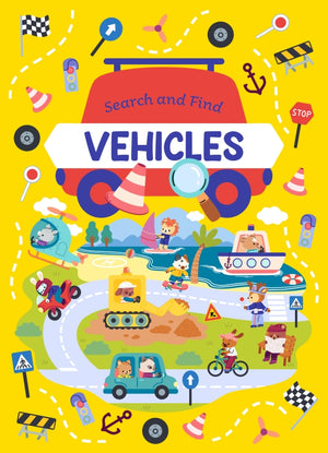 Search & Find Vehicles Book