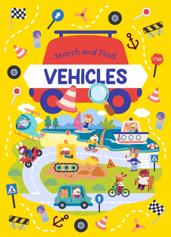 Search & Find Vehicles Book
