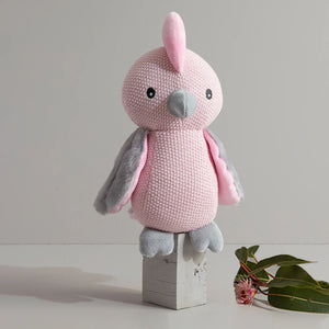 Knitted Toy - Gary the Galah - Living Textiles