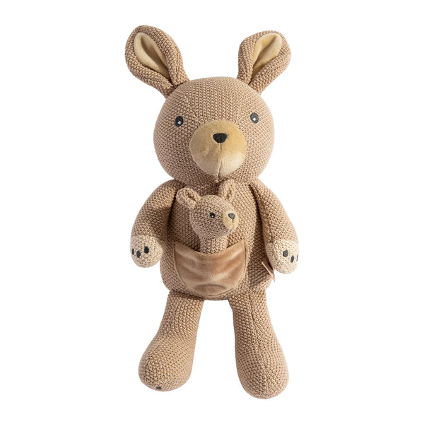 Knitted Toy - Kylie the Kangaroo - Living Textiles