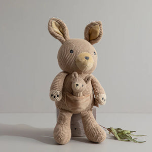 Knitted Toy - Kylie the Kangaroo - Living Textiles