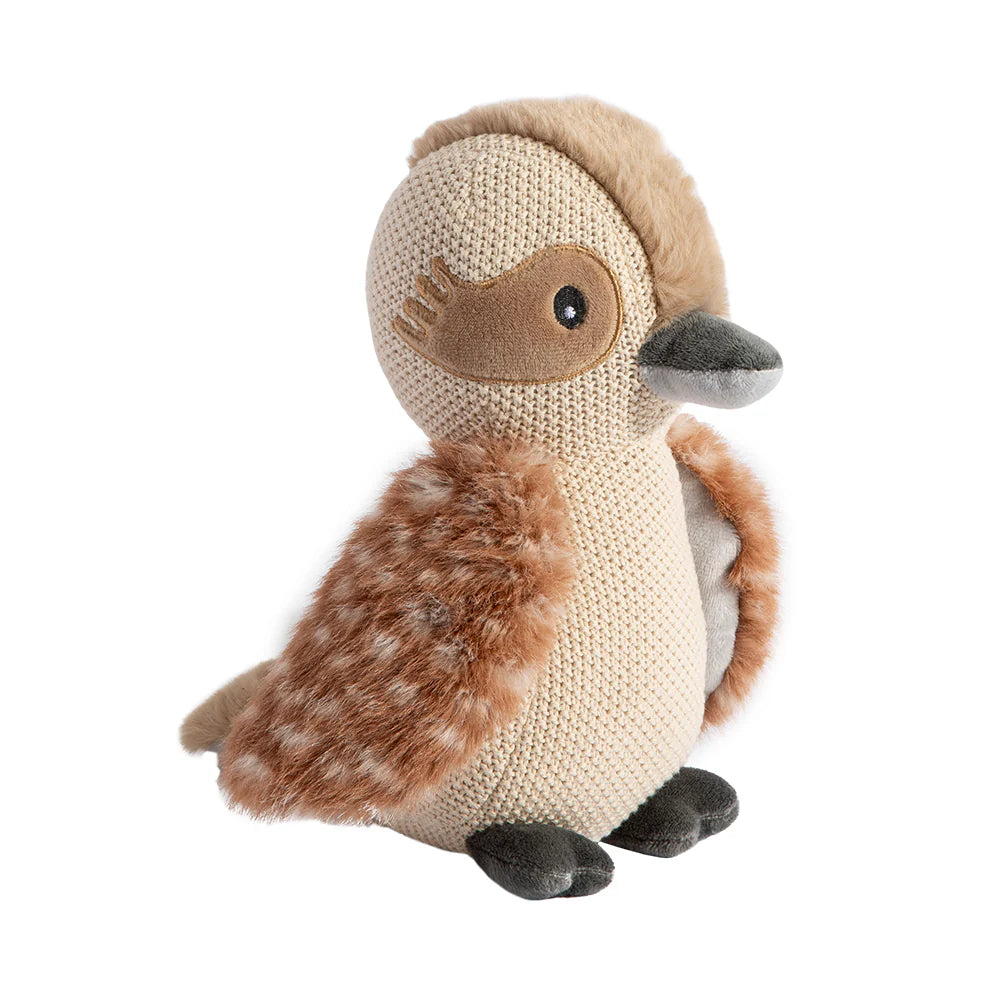 Knitted Toy - Kenny the Kookaburra - Living Textiles