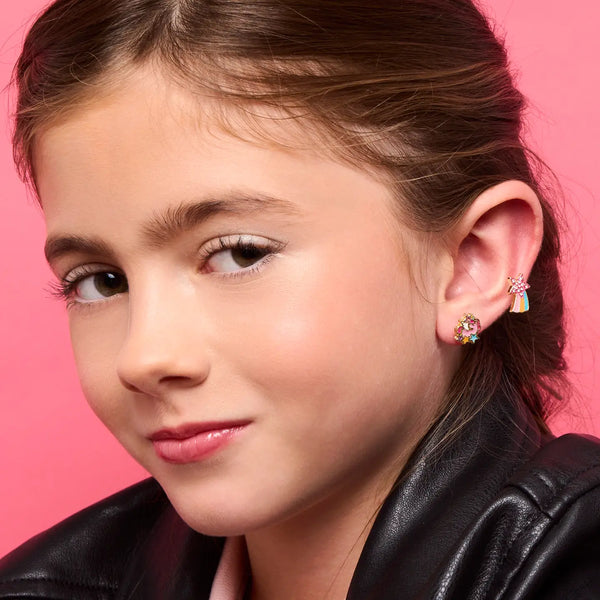 Wish Upon A Unicorn Cutie Stud Earrings - Girl Nation