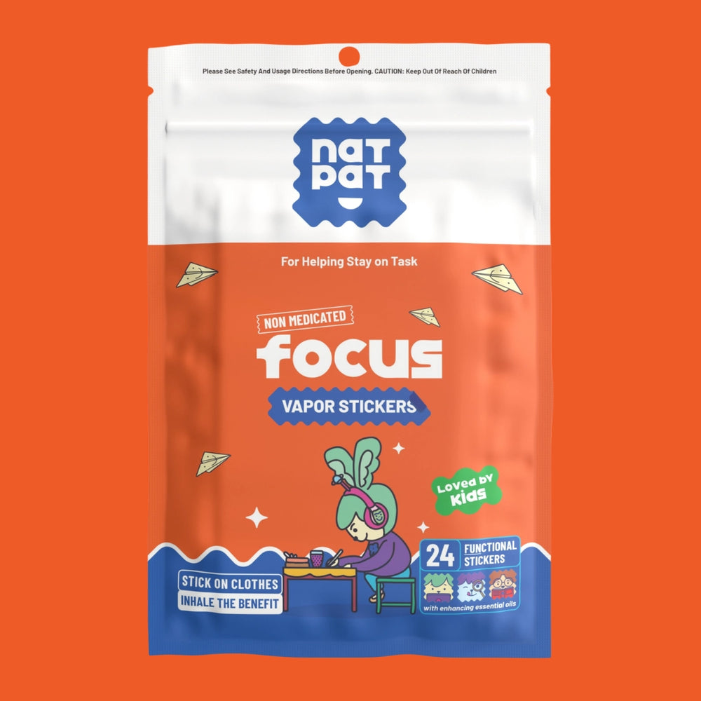 Focuspatch - Focus, Energy and Clarity Stickers - The Natural Patch Co