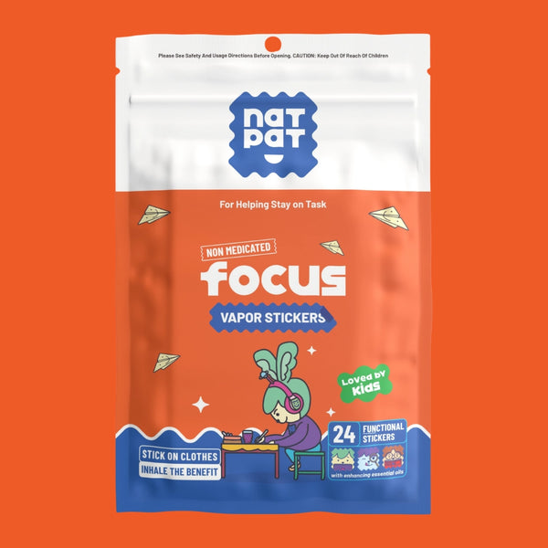 Focuspatch - Focus, Energy and Clarity Stickers - The Natural Patch Co