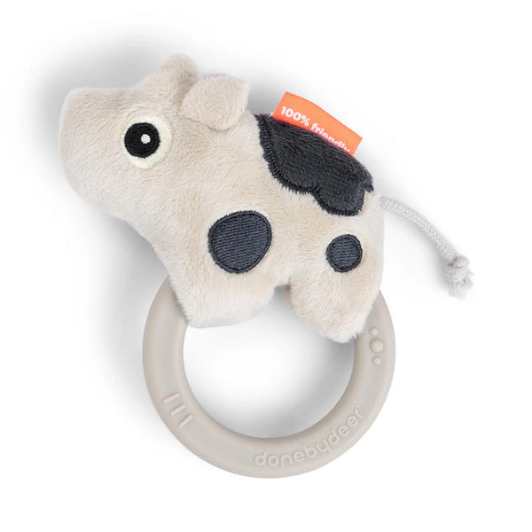 Sensory Rattle with Teether - Dotti - Done by Deer