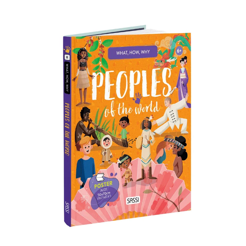 What How and Why Peoples of the World Book and Poster - Sassi