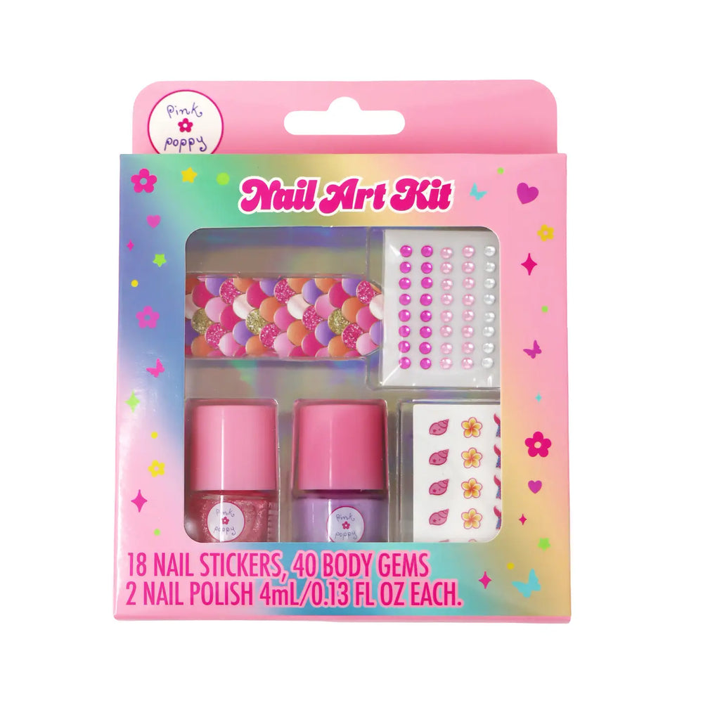 Mermazing Mermaid Nail Art Kit - Pink Poppy