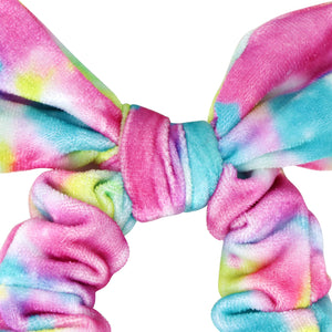 Unicorn Princess Velvet Hair Scrunchie - Pink Poppy