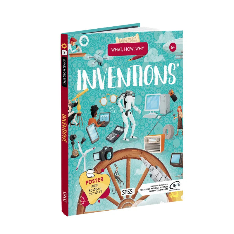 What How and Why Inventions Book and Poster - Sassi