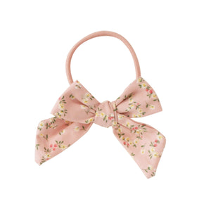 Bow Hair Tie Set Posy Heart - Alimrose