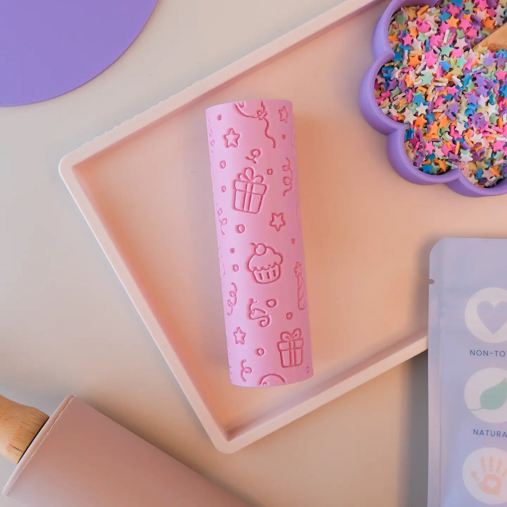 Eco Textured Roller | Happy Birthday - Play Sense