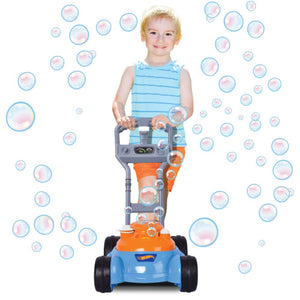 Hot Wheels Bubble N Go Mower Blue - Tomy