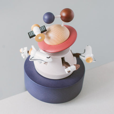 Up and Down Outer Space Music Box - Wooderful Life