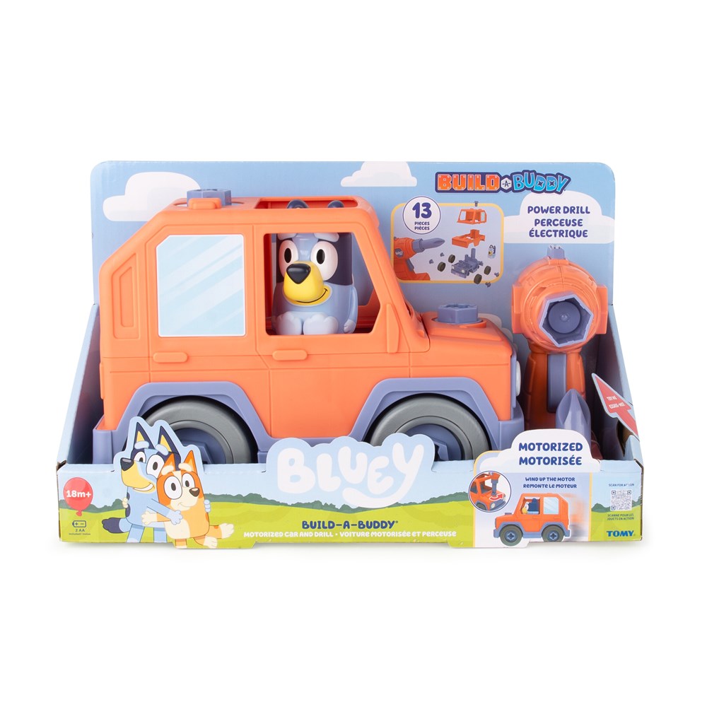 Bluey Build a Buddy Vehicle - Tomy