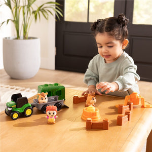 Build-A-Buddy Stackers 15-piece JD Horse Set - John Deere