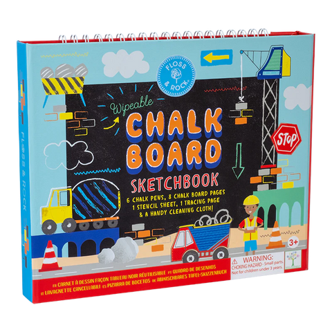 Chalk Board Sketchboard - Construction - Floss & Rock