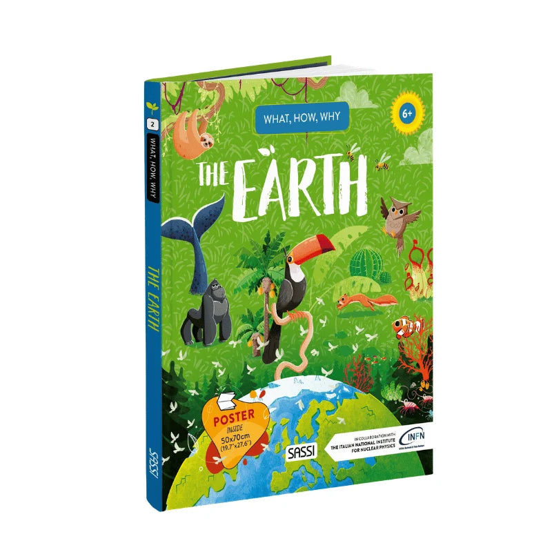 What How and Why Earth Book and Poster - Sassi