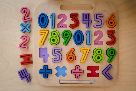Handcarry 123 Number Trace Puzzle - Kiddie Connect