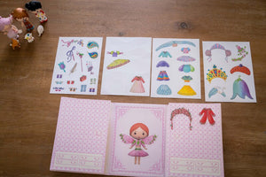 Miss Lilyruby Removable Stickers Set - Tinyly
