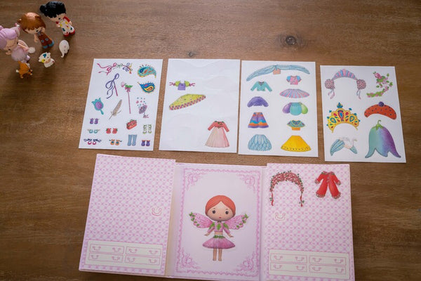 Miss Lilyruby Removable Stickers Set - Tinyly