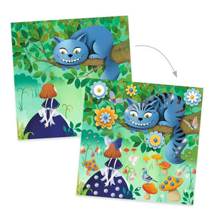 In Wonderland Fairy Tale to Decorate Set - Djeco