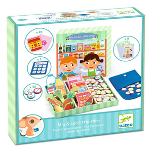 Mia and Leo Little Shop Set - Djeco