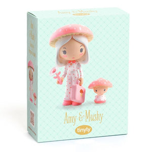 Amy & Mushy Tinyly Figurines - Tinyly