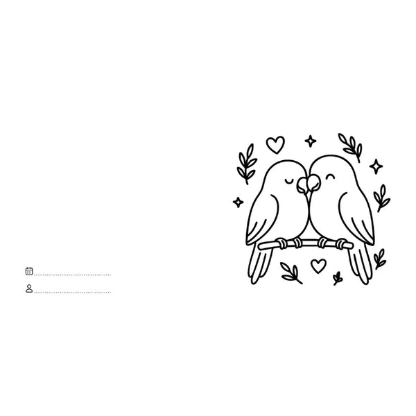 Colouring Book Square - Pets - Sassi