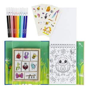 Colouring Set - Backyard Bugs - Tiger Tribe